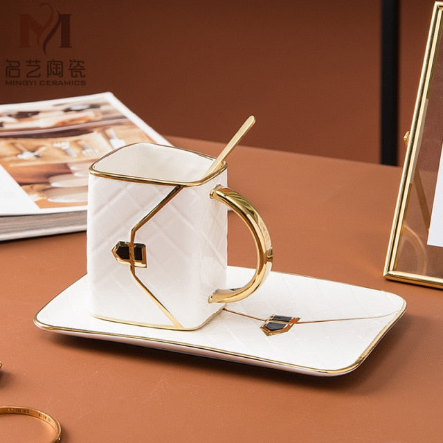 Coffee Cup Set! Luxury Bag