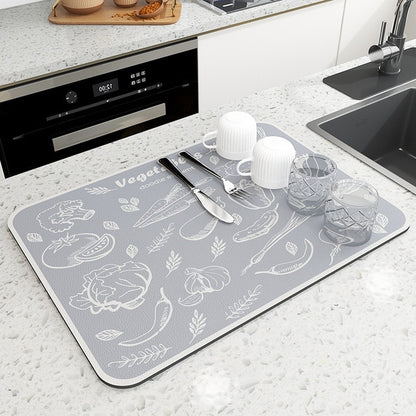 Super Absorbent Draining Mat