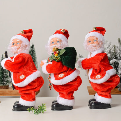 Electric Musical Hip Dancing Santa Claus