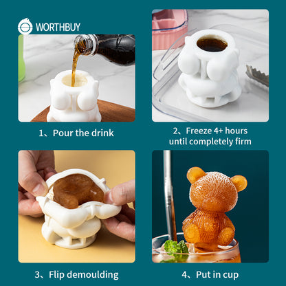 Teddy Bear Ice Cube Maker