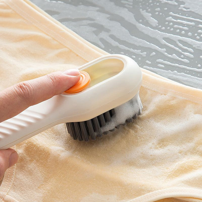 Automatic Liquid Discharge Shoe Brush